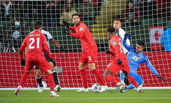 Canada takes 3 points in their 1-0 win over Costa Rica in front of 48,806 fans in World Cup qualifying in Edmonton, Alberta.