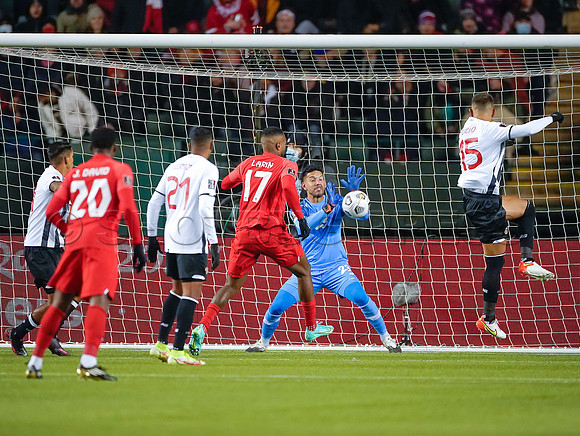 Canada takes 3 points in their 1-0 win over Costa Rica in front of 48,806 fans in World Cup qualifying in Edmonton, Alberta.
