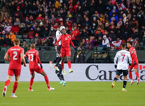 Canada takes 3 points in their 1-0 win over Costa Rica in front of 48,806 fans in World Cup qualifying in Edmonton, Alberta.