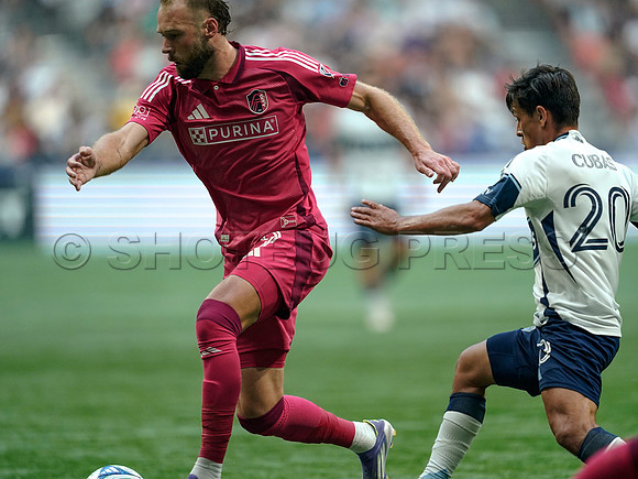 Wes Shaw St. Louis City SC fall to the Vancouver Whitecaps 3-2 20250823 -354489
