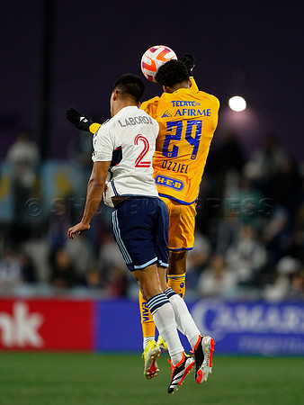Mexico Tigres Vancouver Whitecaps at Starlight Stadium, in Victoria, BC, Canada, February 7, 2024.