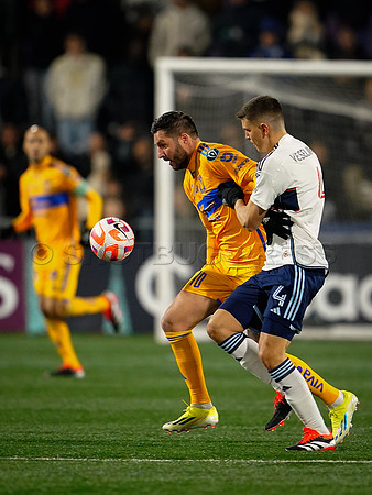 Mexico Tigres Vancouver Whitecaps at Starlight Stadium, in Victoria, BC, Canada, February 7, 2024.