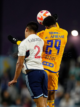 Mexico Tigres Vancouver Whitecaps at Starlight Stadium, in Victoria, BC, Canada, February 7, 2024.