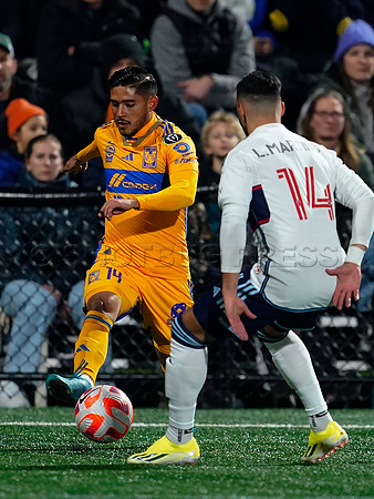 Mexico Tigres Vancouver Whitecaps at Starlight Stadium, in Victoria, BC, Canada, February 7, 2024.