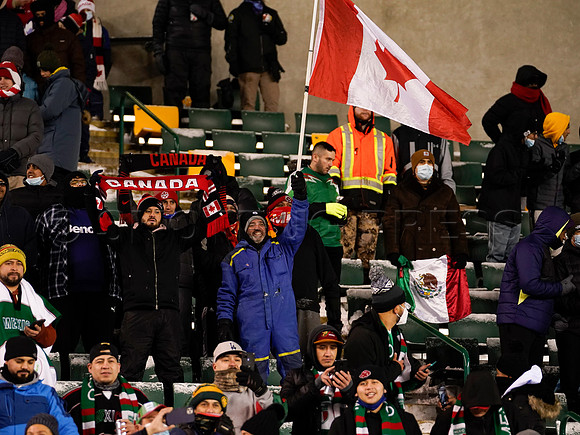 Canada defeats Mexico 2-1 in the Fifa World Cup qualifier in Edmonton, November 16, 2021