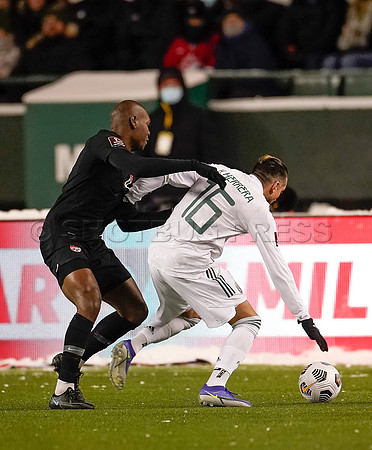 Canada defeats Mexico 2-1 in the Fifa World Cup qualifier in Edmonton, November 16, 2021