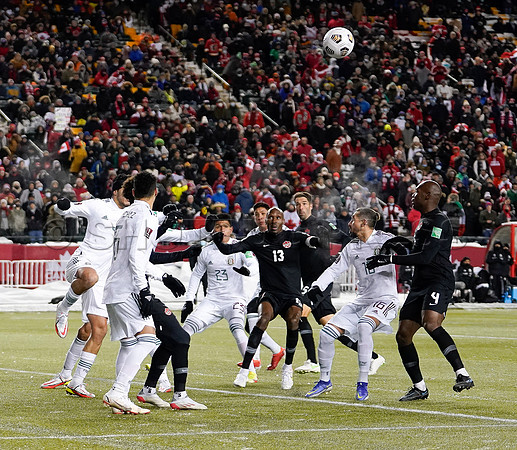 Canada defeats Mexico 2-1 in the Fifa World Cup qualifier in Edmonton, November 16, 2021