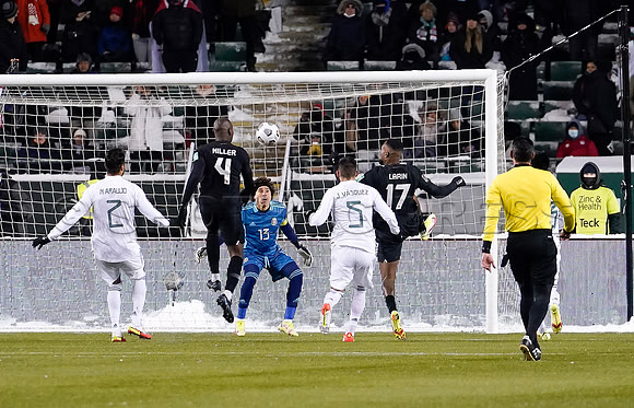 Canada defeats Mexico 2-1 in the Fifa World Cup qualifier in Edmonton, November 16, 2021