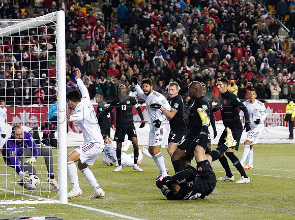 Canada defeats Mexico 2-1 in the Fifa World Cup qualifier in Edmonton, November 16, 2021