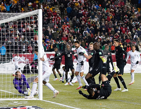 Canada defeats Mexico 2-1 in the Fifa World Cup qualifier in Edmonton, November 16, 2021
