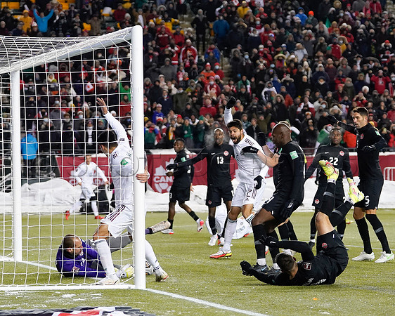 Canada defeats Mexico 2-1 in the Fifa World Cup qualifier in Edmonton, November 16, 2021