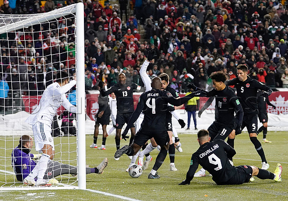 Canada defeats Mexico 2-1 in the Fifa World Cup qualifier in Edmonton, November 16, 2021