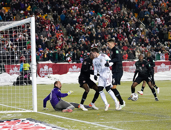 Canada defeats Mexico 2-1 in the Fifa World Cup qualifier in Edmonton, November 16, 2021
