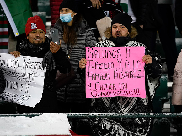 Canada defeats Mexico 2-1 in the Fifa World Cup qualifier in Edmonton, November 16, 2021