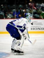 Abbotsford Canucks take a 3-2 seasons opener win in overtime over Henderson Silver Knights in Abbotsford, Friday, October 23, 2021