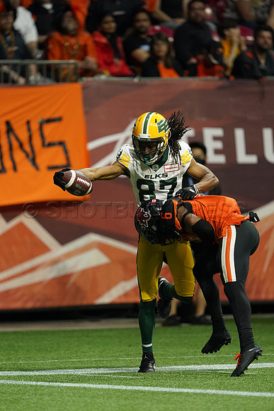 BC Lions dominate the Edmonton Elks with a final score of 59-15 in this opening season game at BC Place Stadium in Vancouver, BC, Saturday, June 11, 2022.