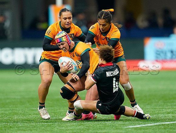 HSBC Rugby Sevens Vancouver 2024 at BC Place Stadium, in Vancouver, BC, Canada, February 25, 2024.