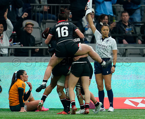 HSBC Rugby Sevens Vancouver 2024 at BC Place Stadium, in Vancouver, BC, Canada, February 25, 2024.