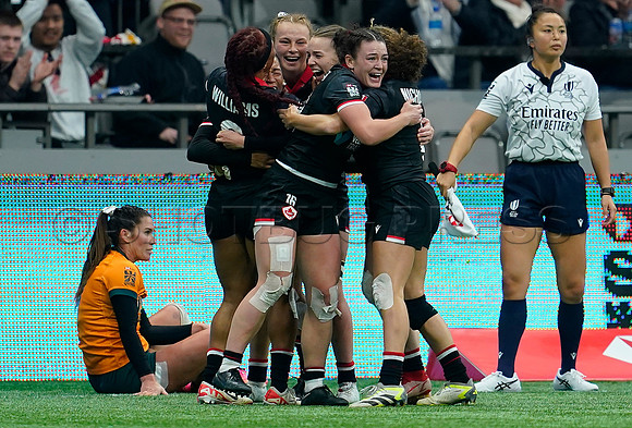 HSBC Rugby Sevens Vancouver 2024 at BC Place Stadium, in Vancouver, BC, Canada, February 25, 2024.