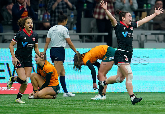 HSBC Rugby Sevens Vancouver 2024 at BC Place Stadium, in Vancouver, BC, Canada, February 25, 2024.