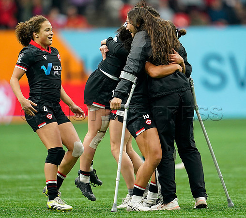 HSBC Rugby Sevens Vancouver 2024 at BC Place Stadium, in Vancouver, BC, Canada, February 25, 2024.