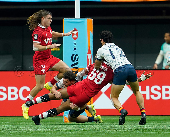 HSBC Rugby Sevens Vancouver 2024 at BC Place Stadium, in Vancouver, BC, Canada, February 25, 2024.