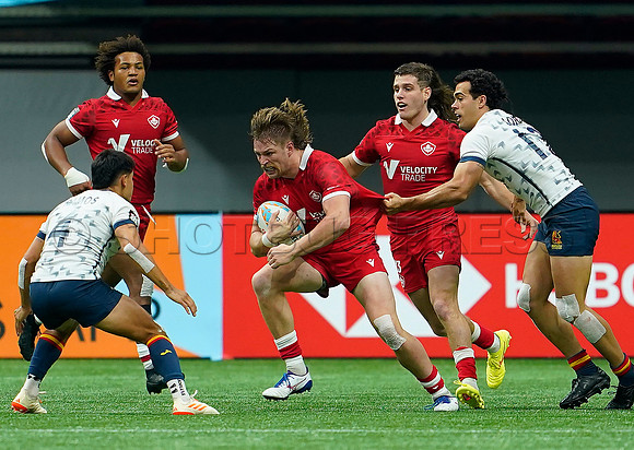 HSBC Rugby Sevens Vancouver 2024 at BC Place Stadium, in Vancouver, BC, Canada, February 25, 2024.