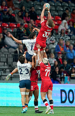 HSBC Rugby Sevens Vancouver 2024 at BC Place Stadium, in Vancouver, BC, Canada, February 25, 2024.
