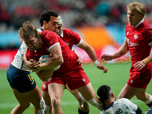 HSBC Rugby Sevens Vancouver 2024 at BC Place Stadium, in Vancouver, BC, Canada, February 25, 2024.