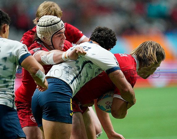 HSBC Rugby Sevens Vancouver 2024 at BC Place Stadium, in Vancouver, BC, Canada, February 25, 2024.