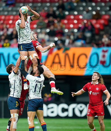 HSBC Rugby Sevens Vancouver 2024 at BC Place Stadium, in Vancouver, BC, Canada, February 25, 2024.