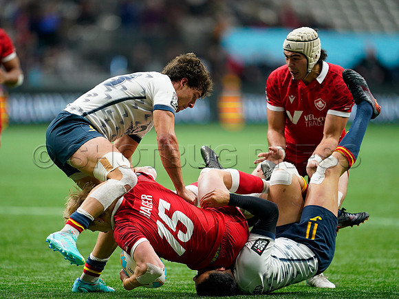 HSBC Rugby Sevens Vancouver 2024 at BC Place Stadium, in Vancouver, BC, Canada, February 25, 2024.