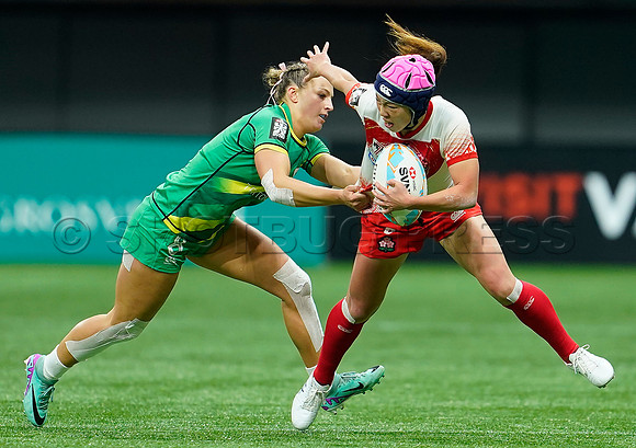 HSBC Rugby Sevens Vancouver 2024 at BC Place Stadium, in Vancouver, BC, Canada, February 25, 2024.