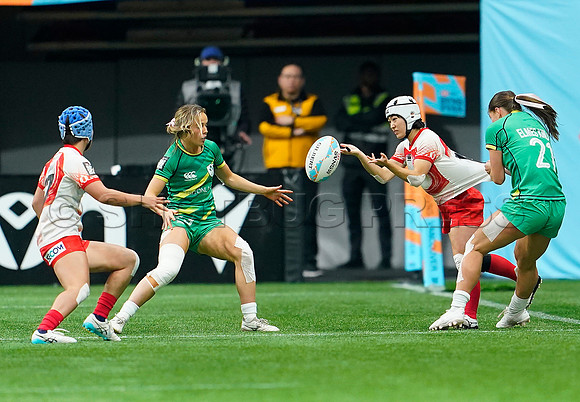 HSBC Rugby Sevens Vancouver 2024 at BC Place Stadium, in Vancouver, BC, Canada, February 25, 2024.