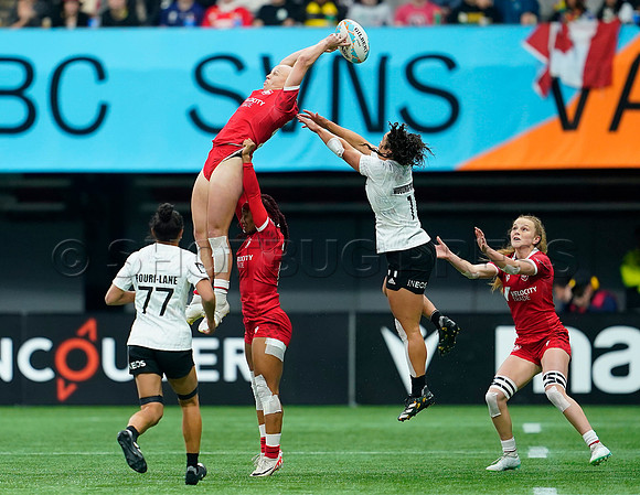HSBC Rugby Sevens Vancouver 2024 at BC Place Stadium, in Vancouver, BC, Canada, February 25, 2024.