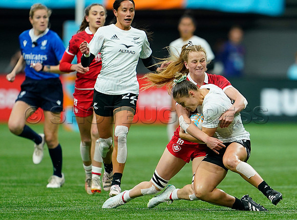HSBC Rugby Sevens Vancouver 2024 at BC Place Stadium, in Vancouver, BC, Canada, February 25, 2024.
