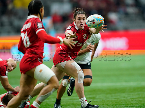 HSBC Rugby Sevens Vancouver 2024 at BC Place Stadium, in Vancouver, BC, Canada, February 25, 2024.