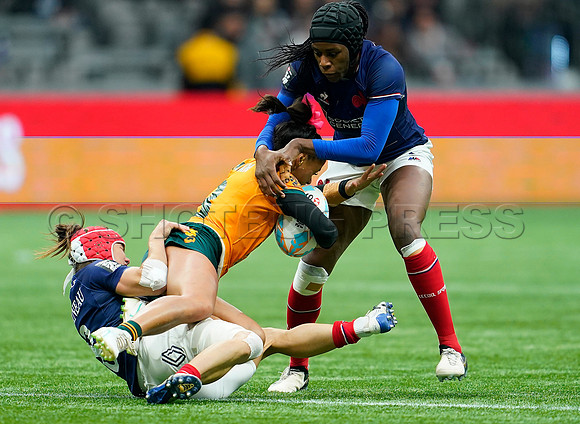 HSBC Rugby Sevens Vancouver 2024 at BC Place Stadium, in Vancouver, BC, Canada, February 25, 2024.