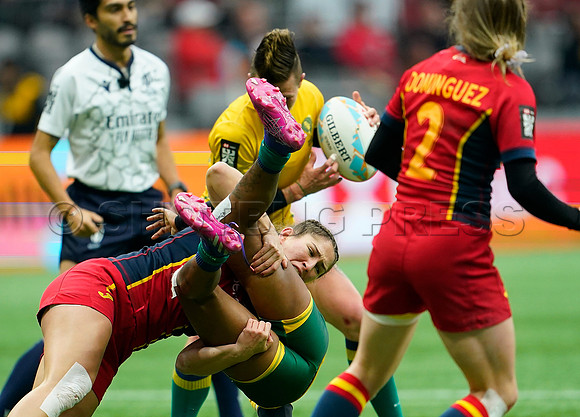 HSBC Rugby Sevens Vancouver 2024 at BC Place Stadium, in Vancouver, BC, Canada, February 25, 2024.