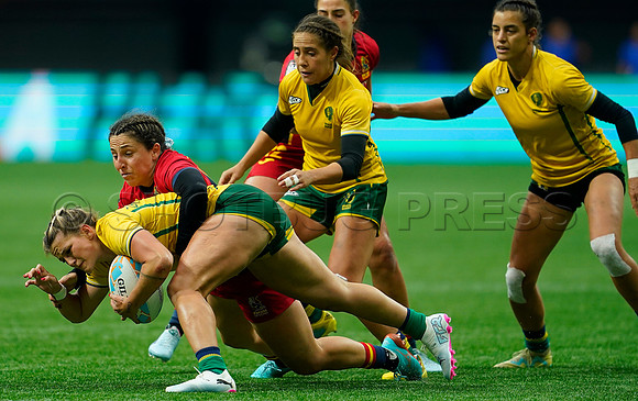 HSBC Rugby Sevens Vancouver 2024 at BC Place Stadium, in Vancouver, BC, Canada, February 25, 2024.
