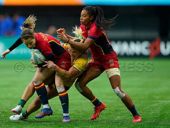 HSBC Rugby Sevens Vancouver 2024 at BC Place Stadium, in Vancouver, BC, Canada, February 25, 2024.