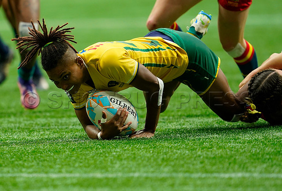 HSBC Rugby Sevens Vancouver 2024 at BC Place Stadium, in Vancouver, BC, Canada, February 25, 2024.