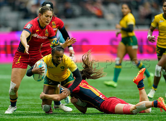 HSBC Rugby Sevens Vancouver 2024 at BC Place Stadium, in Vancouver, BC, Canada, February 25, 2024.