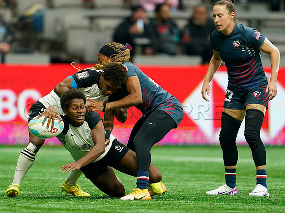 HSBC Rugby Sevens Vancouver 2024 at BC Place Stadium, in Vancouver, BC, Canada, February 25, 2024.