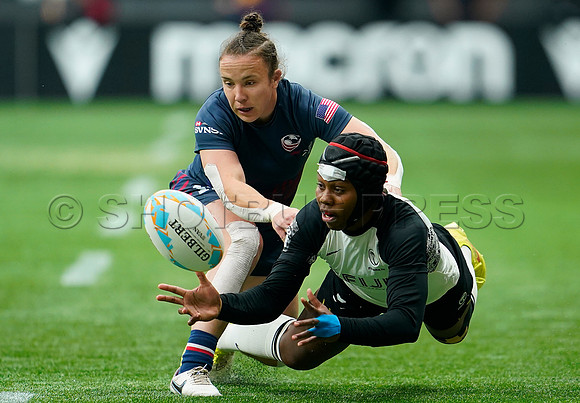 HSBC Rugby Sevens Vancouver 2024 at BC Place Stadium, in Vancouver, BC, Canada, February 25, 2024.