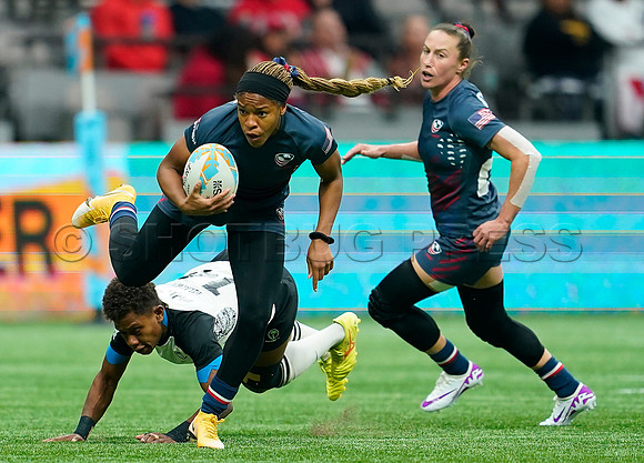 HSBC Rugby Sevens Vancouver 2024 at BC Place Stadium, in Vancouver, BC, Canada, February 25, 2024.
