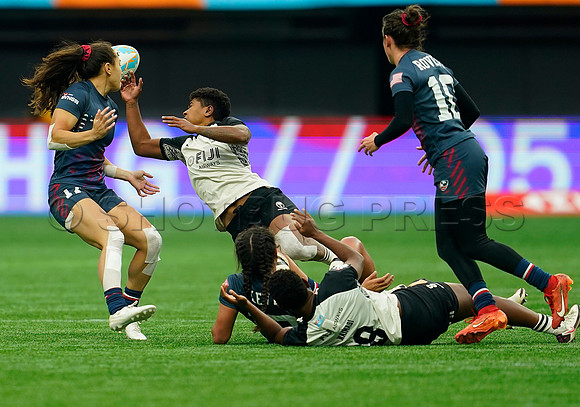 HSBC Rugby Sevens Vancouver 2024 at BC Place Stadium, in Vancouver, BC, Canada, February 25, 2024.