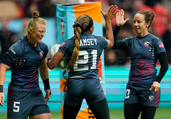 HSBC Rugby Sevens Vancouver 2024 at BC Place Stadium, in Vancouver, BC, Canada, February 25, 2024.