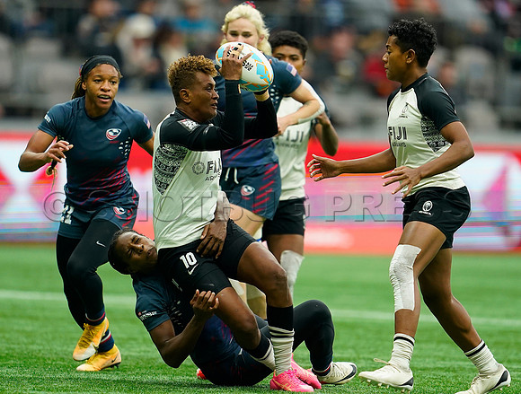 HSBC Rugby Sevens Vancouver 2024 at BC Place Stadium, in Vancouver, BC, Canada, February 25, 2024.