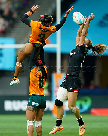 HSBC Rugby Sevens Vancouver 2024 at BC Place Stadium, in Vancouver, BC, Canada, February 25, 2024.